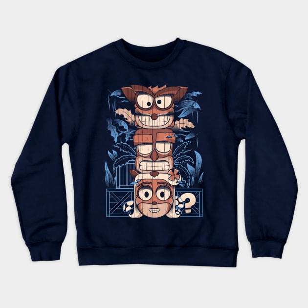 C.Totem Crewneck Sweatshirt by Max58